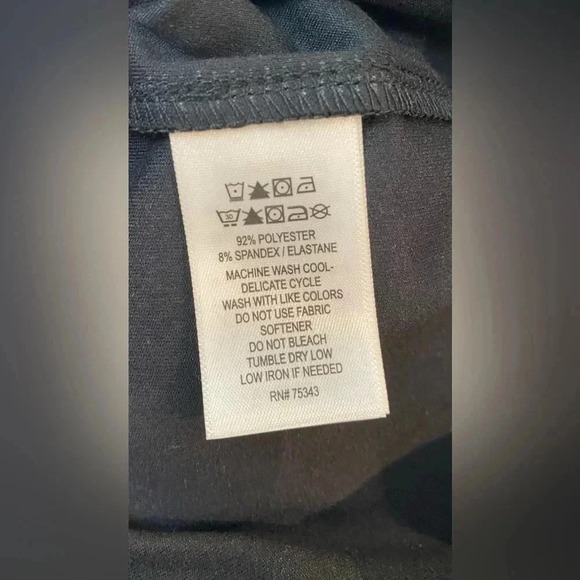 Rorie Whelan Golf Sporty 1/4 Zip Pullover Jacket Black Stretch Men’s XXL NEW - Picture 7 of 11